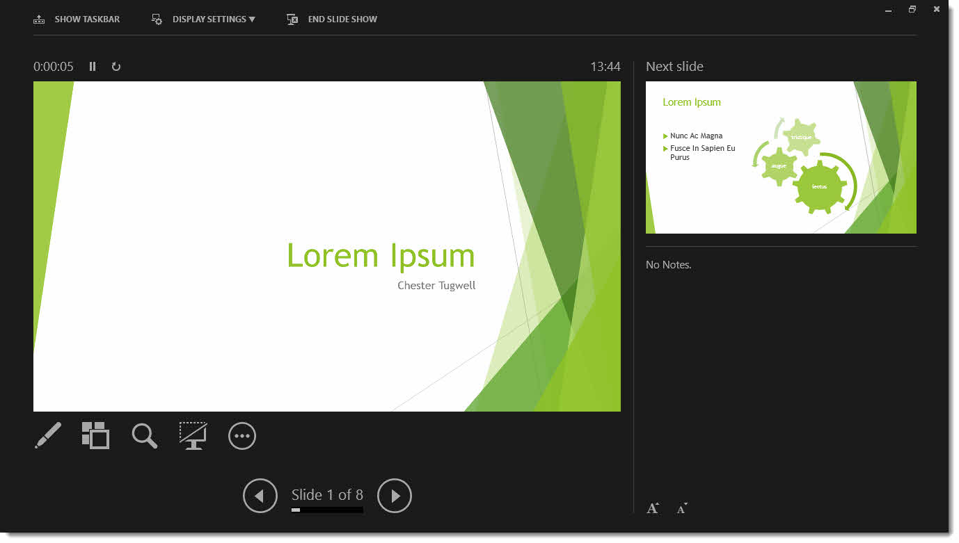 Presenter's View in PowerPoint 2013: Show Presentation Notes & Use Presenter's View in PowerPoint 2013: Show Presentation Notes & Use