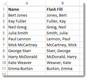 Excel Text Functions LEFT MID LEN SEARCH CONCATENATE